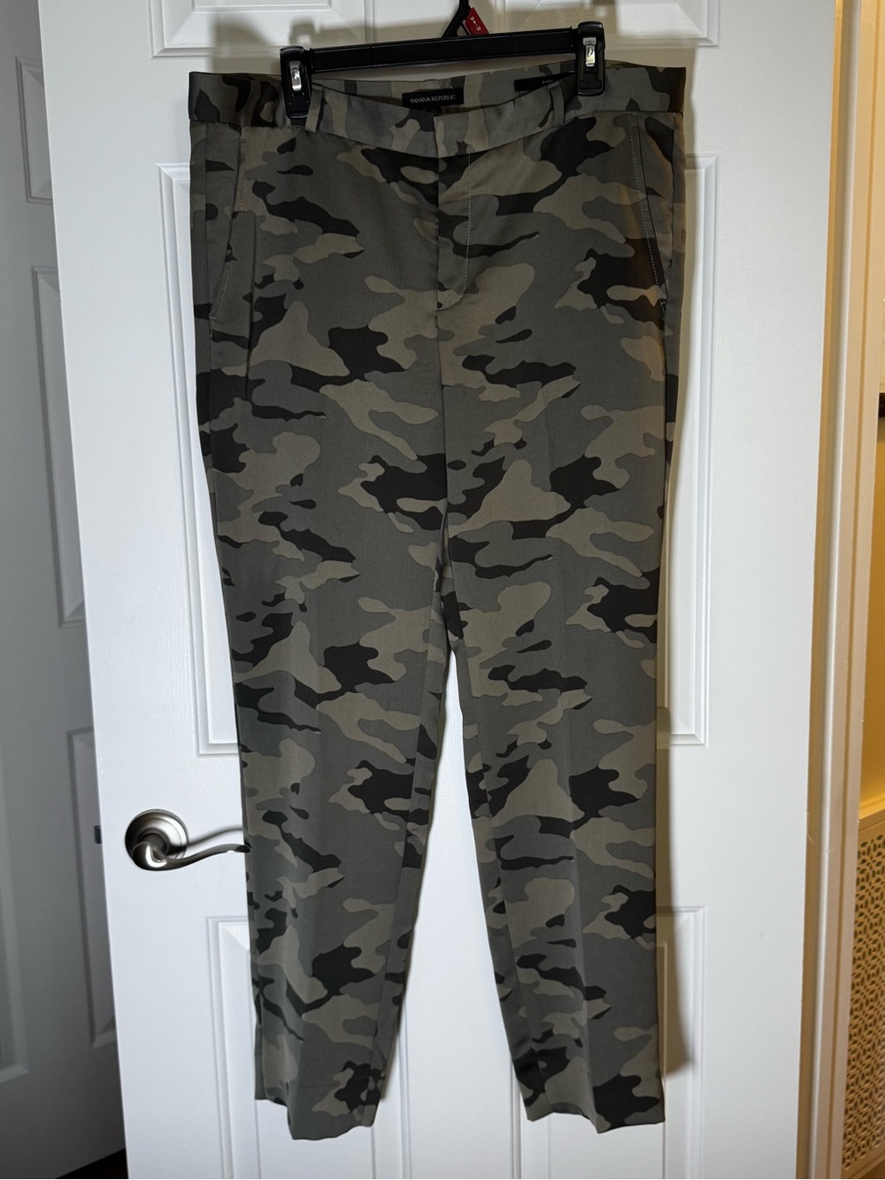 Banana Republic women’s Olive and Black Camo Slacks